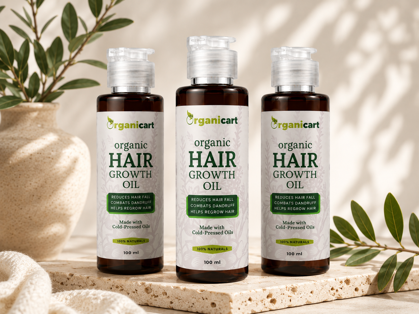 Organic Hair Growth Oil