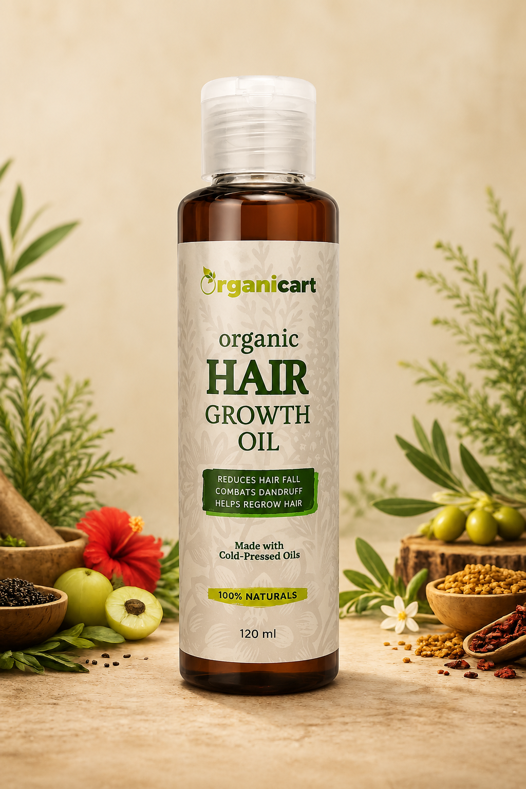 Organic Hair Growth Oil