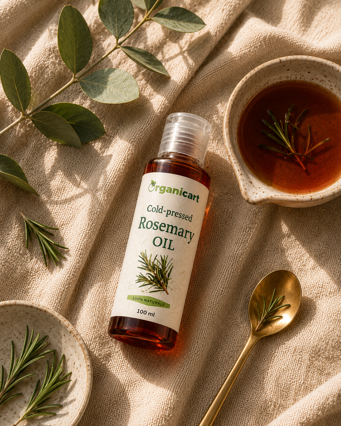 Organic Cold-pressed Rosemary Oil
