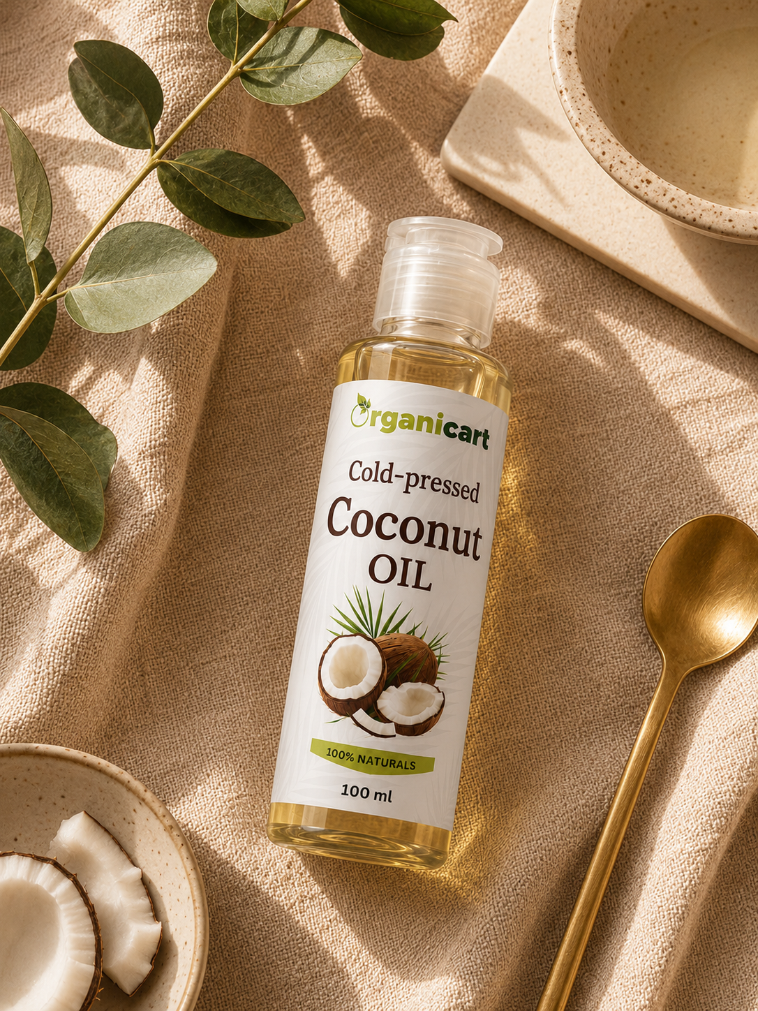 Organic Cold-pressed Coconut Oil