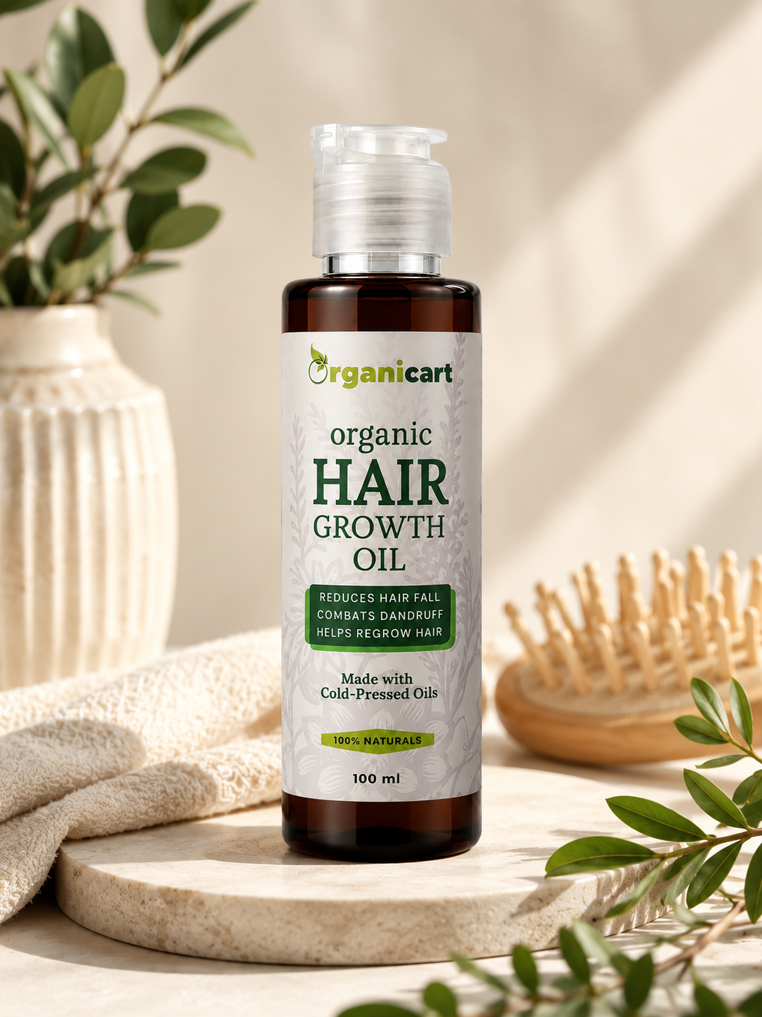 Organic Hair Growth Oil
