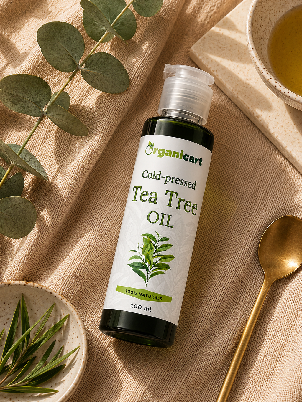 Organic Cold-pressed Tea Tree Oil